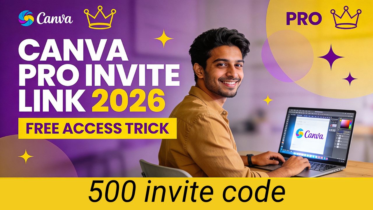 Canva Pro Invite Link 2026